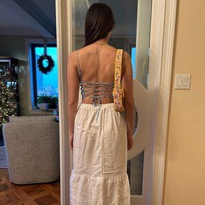 Blue Life Blue Floral Top